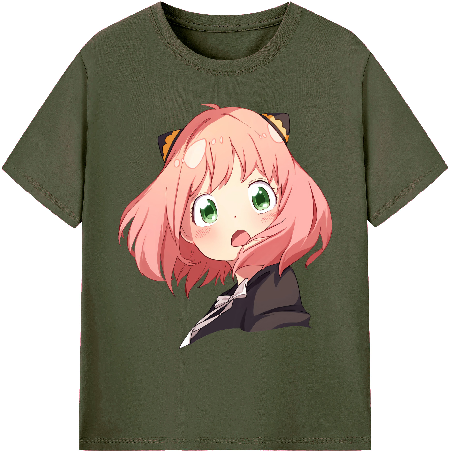 （画像用） SPY×FAMILY间谍家家酒 綿100％ メンズ半袖Tシャツ｜肌触りやわらか＆通気性